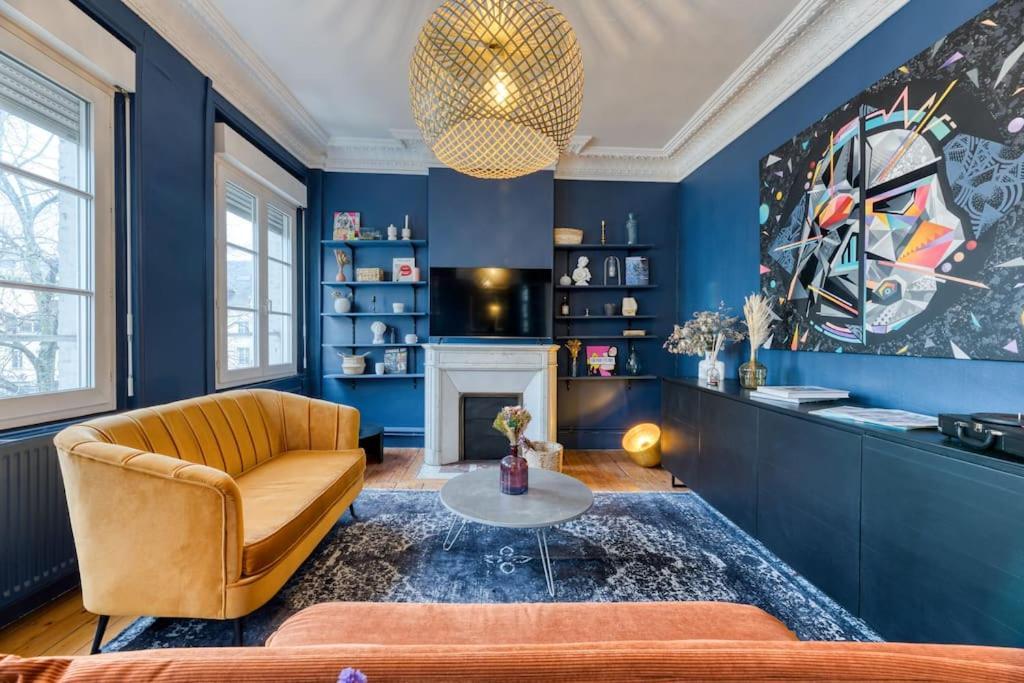 Appartement Balneo Centre Rouen Bagian luar foto