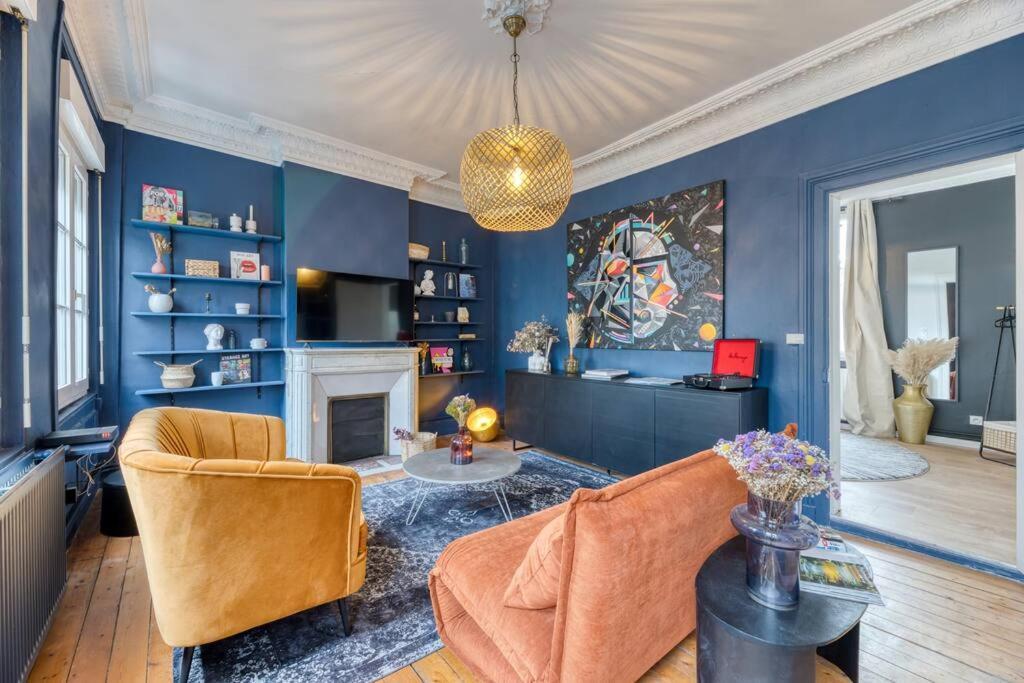 Appartement Balneo Centre Rouen Bagian luar foto