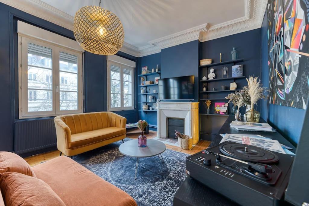 Appartement Balneo Centre Rouen Bagian luar foto