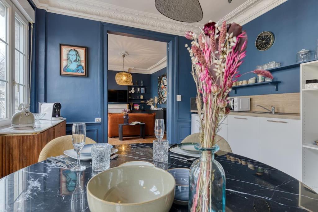 Appartement Balneo Centre Rouen Bagian luar foto
